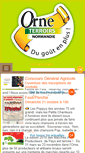 Mobile Screenshot of orne-terroirs.fr